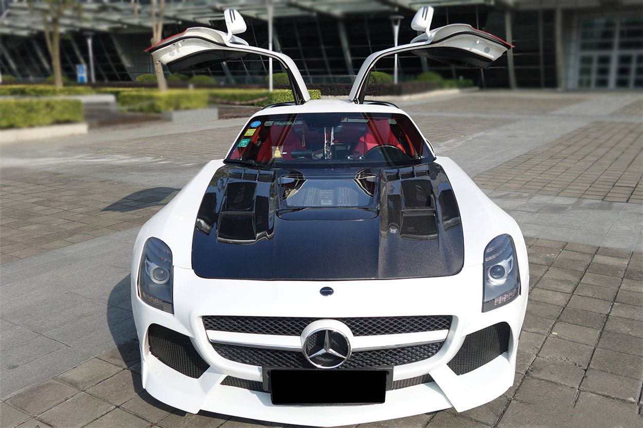 2010 - 2015 Mercedes Benz W197 SLS AMG IMP Performance Carbon Fiber Hood